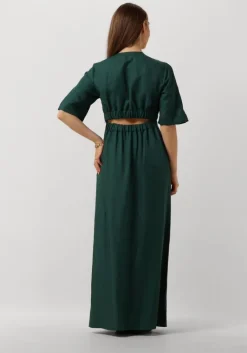 VANILIA e maxi jurk linnen open back dress><noscript><img width=