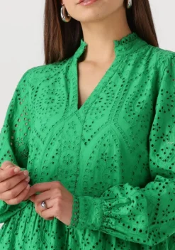groene y.a.s. mini jurk yasholi ls dress s. noos