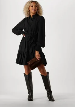 groene y.a.s. mini jurk yastilera ls shirt dress