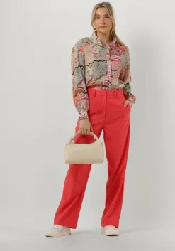 koraal alix the label pantalon ladies woven straight leg stretch pants