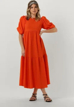 NOTES DU NORD midi jurk carrie dress>DAMES Jurken