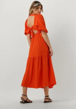 NOTES DU NORD midi jurk carrie dress><noscript><img width=