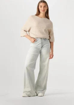 lichtblauwe 7 for all mankind wide jeans modern dojo tailorless tre