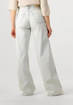 lichtblauwe 7 for all mankind wide jeans modern dojo tailorless tre