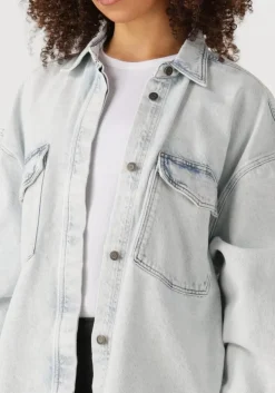 lichtblauwe american vintage blouses joybird-b