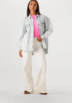 lichtblauwe american vintage blouses joybird-b