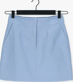 lichtblauwe another label minirok fabienne denim skirt