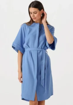 lichtblauwe another label mini jurk denice dress s/s