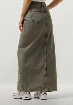 CALVIN KLEIN e maxirok front split maxi denim skirt><noscript><img width=