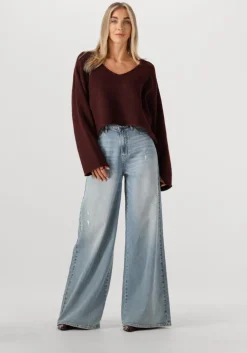 lichtblauwe circle of trust wide jeans harley dnm