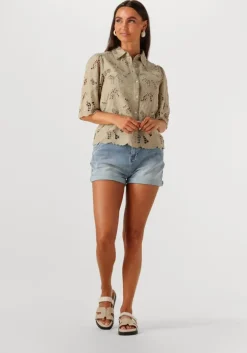 lichtblauwe circle of trust shorts mikky short