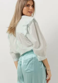 lichtblauwe circle of trust blouses nina blouse