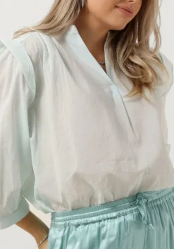 lichtblauwe circle of trust blouses nina blouse