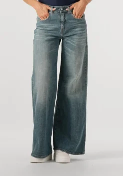 lichtblauwe diesel wide jeans 1978 d-akemi