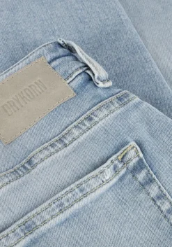 lichtblauwe drykorn straight leg jeans need