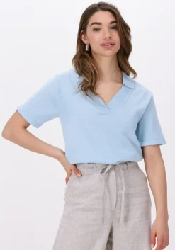 ESMÉ STUDIOS e esmé studios top mae 2/4 loose polo blouse knit>DAMES Tops & T-Shirts