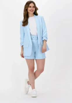 lichtblauwe est'seven blazer est’araz colbert