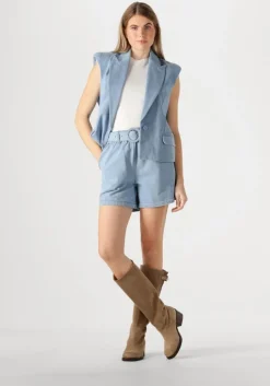 lichtblauwe est'seven gilet alexander blazer