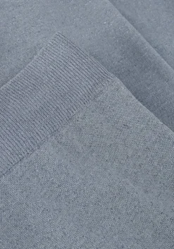 lichtblauwe est'seven wijde broek celeste trouser