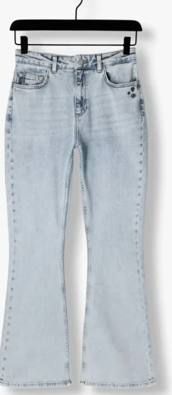 lichtblauwe fabienne chapot flared jeans eva flare jeans