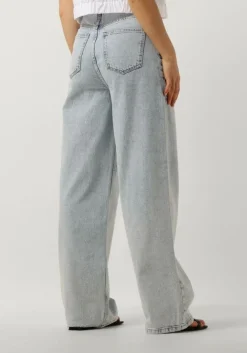 lichtblauwe gestuz wide jeans kailygz hw wide jeans