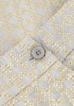 lichtblauwe greek archaic kori korte broek 310403