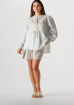 lichtblauwe greek archaic kori blouses 440645