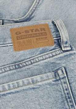 lichtblauwe g-star raw shorts judee short clean edge wmn