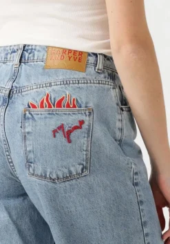 HARPER & YVE e straight leg jeans yve-pa picante><noscript><img width=