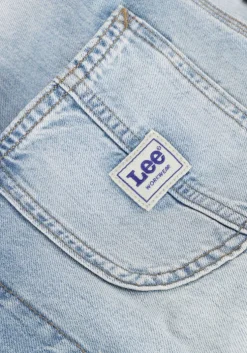 lichtblauwe lee playsuits chore shortall