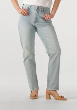 lichtblauwe lee straight leg jeans carol light rainfall
