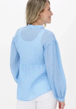 lichtblauwe levete room blouses reema 2 shirt