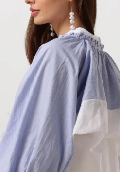 lichtblauwe mes demoiselles blouses wally