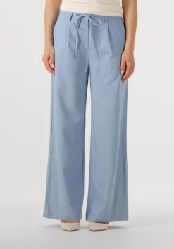 lichtblauwe moves wijde broek andriana pants 2737