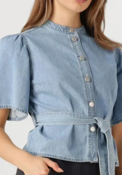 lichtblauwe msch copenhagen blouses mschingrid lis 2 4 shirt