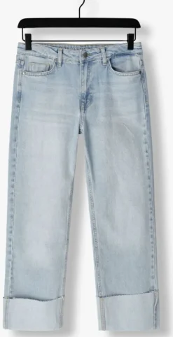 lichtblauwe my essential wardrobe straight leg jeans dallasmw 139 high straight y