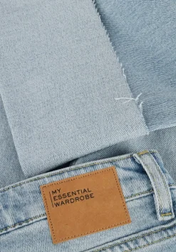 lichtblauwe my essential wardrobe straight leg jeans dallasmw 139 high straight y