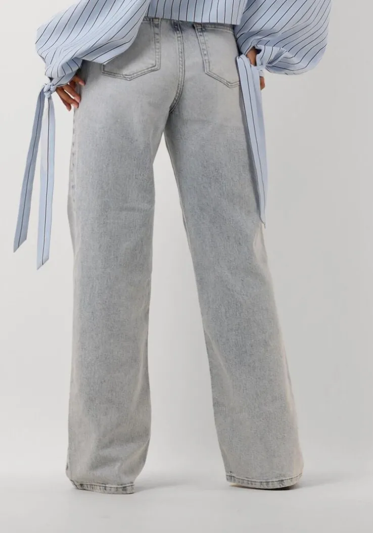 lichtblauwe my essential wardrobe wide jeans 35 the louis 139 high wide y
