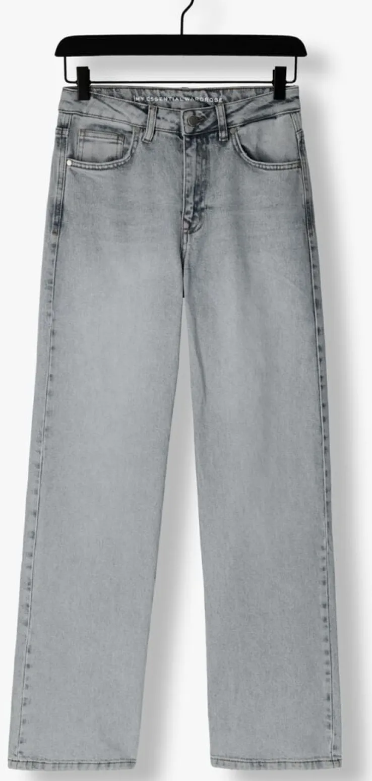 lichtblauwe my essential wardrobe wide jeans 35 the louis 139 high wide y