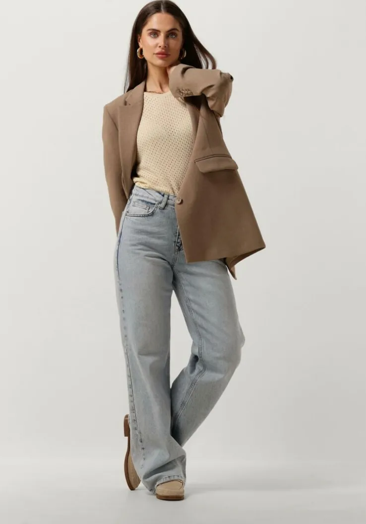 lichtblauwe my essential wardrobe wide jeans 35 the louis 139 high wide y