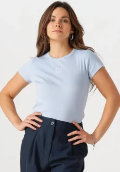 lichtblauwe my essential wardrobe t-shirt mandymw tee
