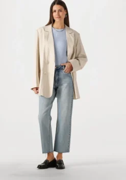 lichtblauwe my essential wardrobe t-shirt mandymw tee