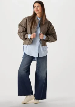 lichtblauwe my essential wardrobe blouses sunnamw boxy shirt