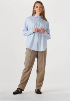 lichtblauwe my essential wardrobe blouses sunnamw boxy shirt