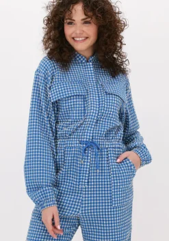lichtblauwe notes du nord jumpsuit cheryl jumpsuit