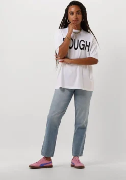 lichtblauwe rough studios straight leg jeans felix jeans