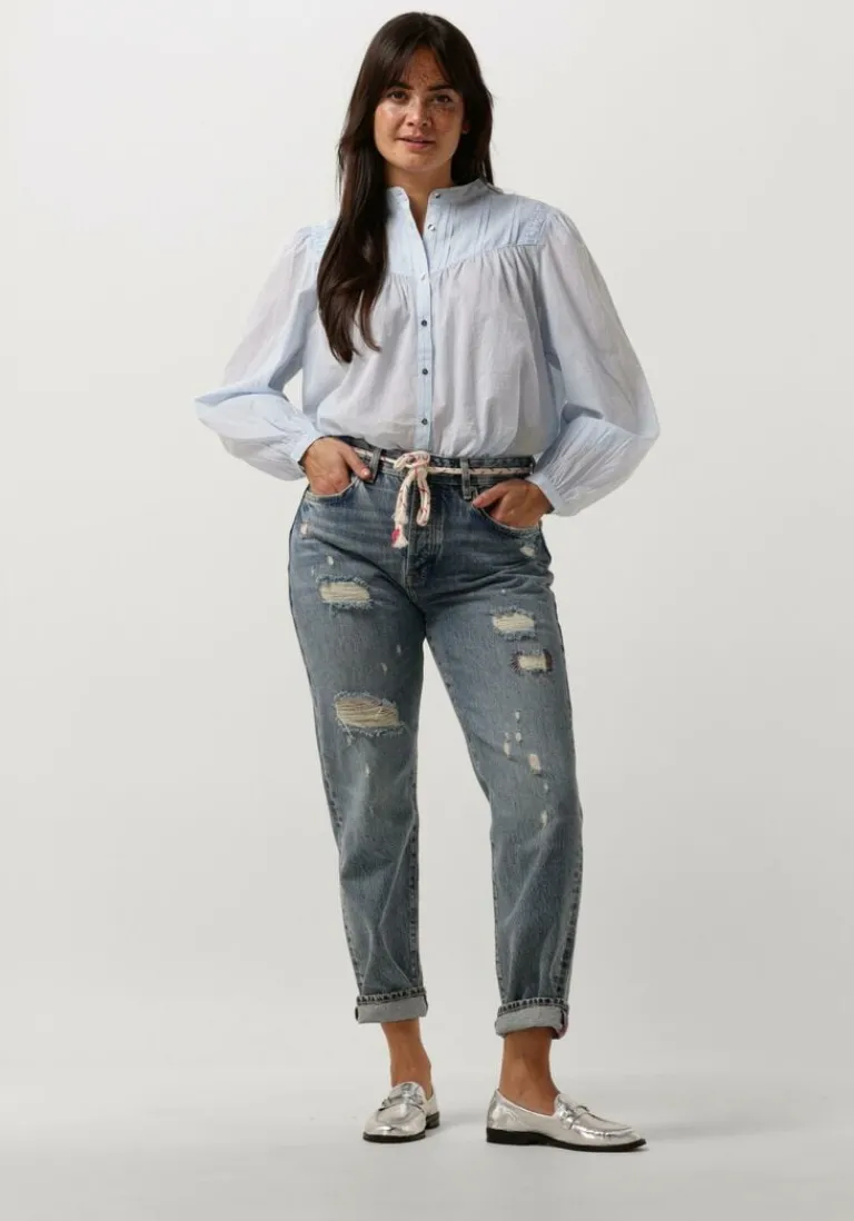 SCOTCH & SODA e blouses shirt with pin tuck yoke and gathering>DAMES Blouses