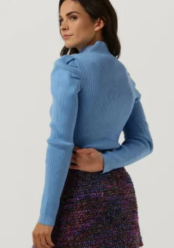 lichtblauwe silvian heach trui sweater hamu