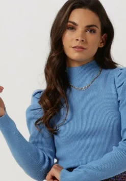 lichtblauwe silvian heach trui sweater hamu