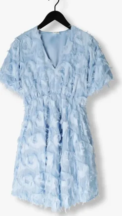 lichtblauwe y.a.s. mini jurk yaspazylla dress